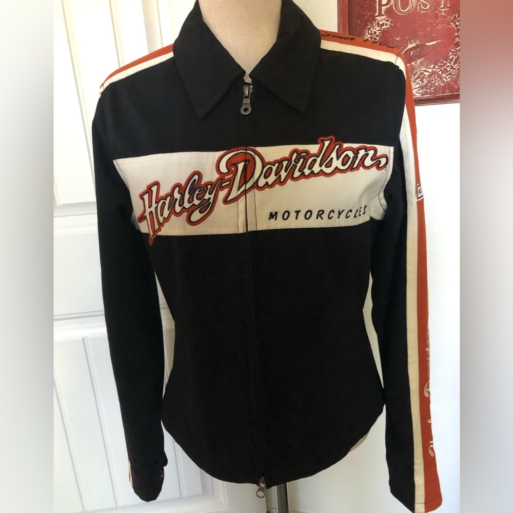 NWOT. A retro style Harley Davidson jacket.